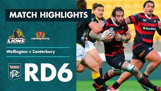 RD 6 HIGHLIGHTS | Wellington v Canterbury (Bunnings NPC 2021)