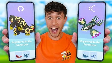 How to Get Primal Kyogre and Groudon in Pokémon GO!