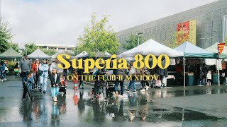 Fujifilm X100V Superia 800 Recipe