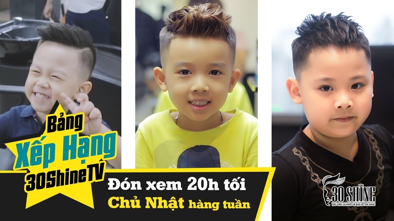 15 Kiểu tóc đẹp cho bé trai từ 1 đến 10 tuổi cực dễ thương và đáng yêu