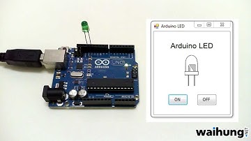 Arduino Controlled by Visual Basic Program