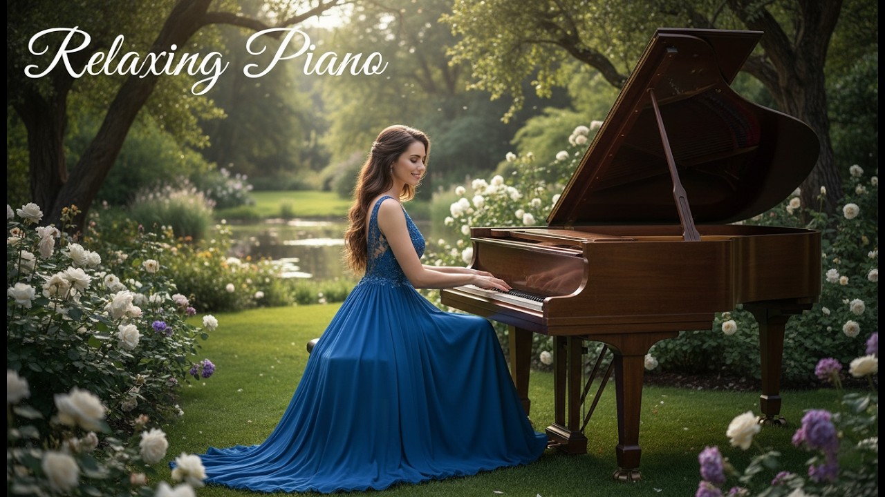 Fall Asleep Fast | Healing Piano & Water Sounds | Deep Insomnia & Anxiety Relief