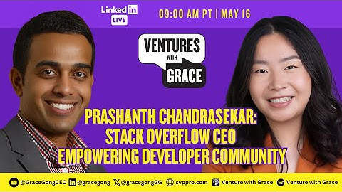 Prashanth Chandrasekar: Stack Overflow CEO Empowering Developer Community