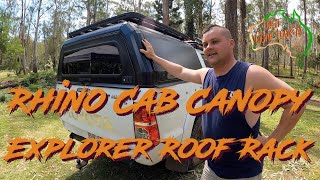 Rhino Cab Extreme Alu Canopy / Explorer Roof Rack Review