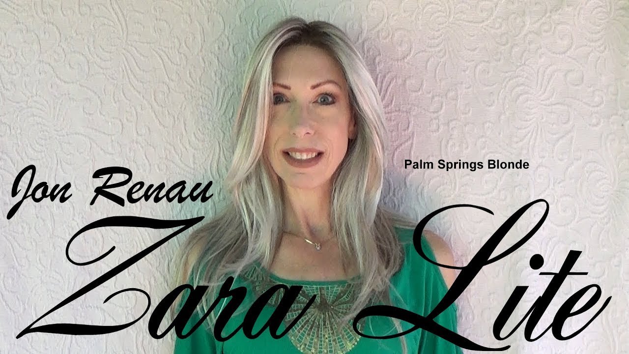 ZARA LITE by Jon Renau, Wig Review in Palm Springs Blonde! YouTube