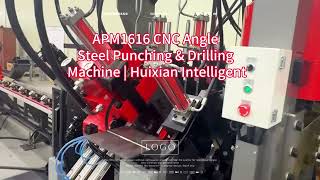 APM1616 CNC Angle Steel Punching & Drilling Machine | Huixian Intelligent | Steel Tower Specialist