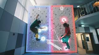 Augmented Climbing Wall