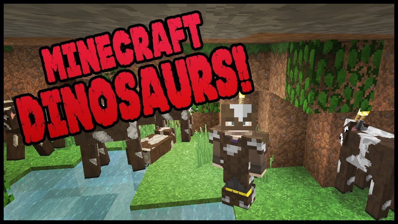 Minecraft Dinosaurs!  491  Cows Hideout - YouTube