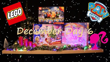 LEGO, Barbie & Paw Patrol — Advent Calendar Day 6 Unboxing!