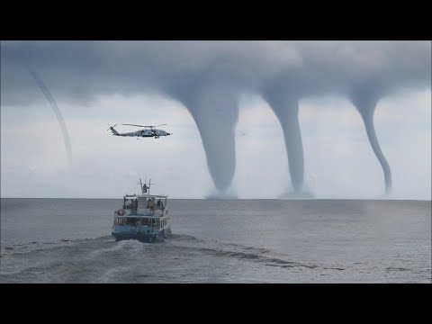 10 DESASTRES NATURAIS MORTAIS CAPTURADOS EM CÂMERA!