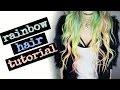 Rainbow Color Melt Hair Tutorial