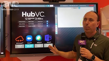 InfoComm 2019: T1V Demos HubVC With Whiteboarding, Videoconferencing, Wireless Screen Sharing