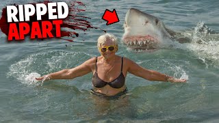 This Grandma Was RIPPED APART By Sharks In Front of Everyone