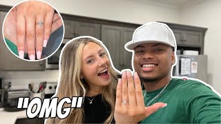SURPRISING MY FIANCE WITH HER DREAM RING