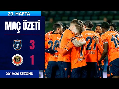 ÖZET: M. Başakşehir 3-1 Gençlerbirliği | 20. Hafta - 2019/20