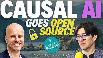 Open Source Causal AI & The Generative Revolution | Emre Kıcıman Ep 16 | CausalBanditsPodcast.com