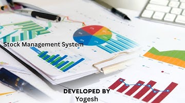 Java/ReactJS FSD - Stock Management System Done by BE Student