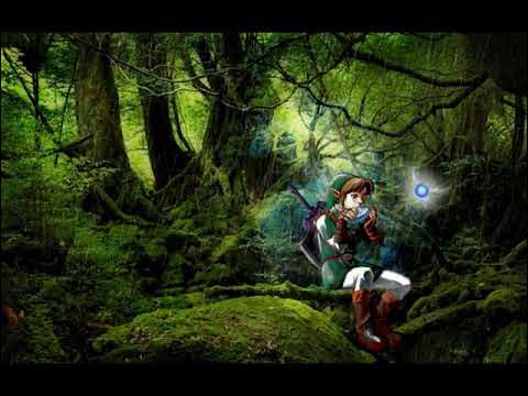 Link in The Lost Woods - The Legend of Zelda: Ocarina of Time