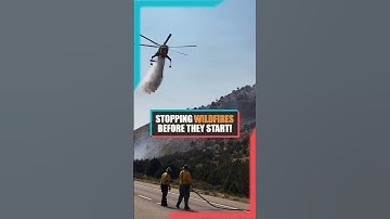 How California Uses AI to Stop Wildfires Before They Start! #shorts #california #ai #firefighter