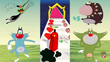 NOOB vs PRO vs HACKER Hero Challenge Ep.2 | Oggy, Jack, Bob, Shinchan Funny Gameplay || Snow Gamer