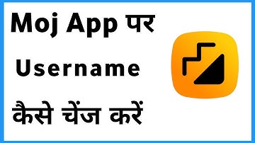 Moj Pe Username Kaise Change Kare | How To Change Username In Moj