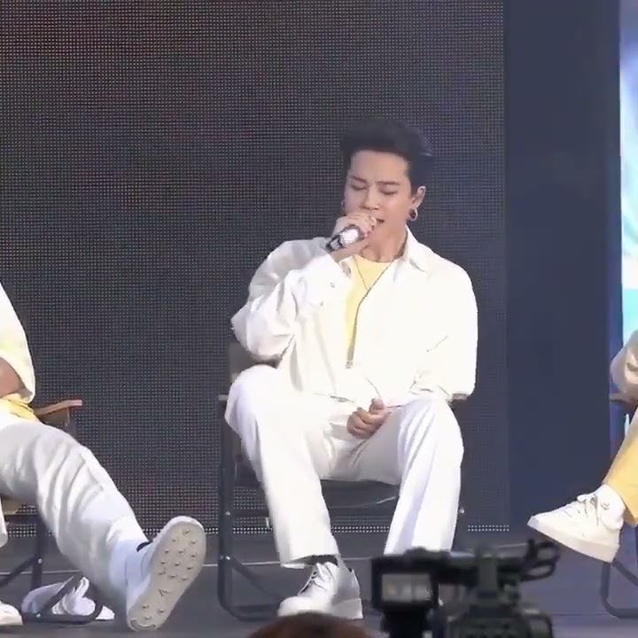 Jimin Singing High Notes of Film Out Live in Muster 2021 Day 2