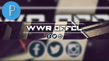 Tutorial Cara membuat sampul Youtube simple di pixellab