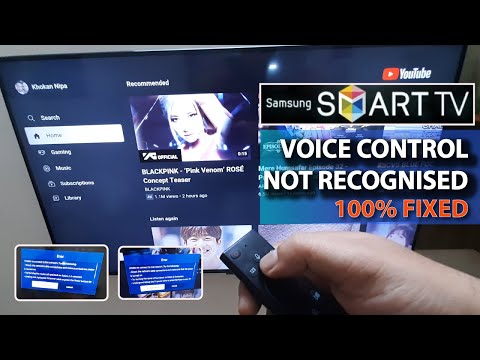 Samsung Smart TV 🎤 Voice Control not working fixed it 100 working | bixby Problem Solved | AU7700