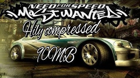 How to download Need For Speed Most Wanted highly compressed for 90 MB by killer Gamers