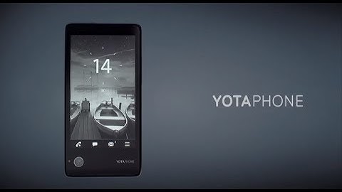 Why we created YotaPhone -- Vlad Martynov, CEO, Yota Devices