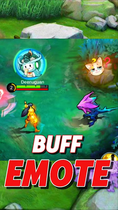 did you know buff emotes #mobilelegends #mlbb #shorts