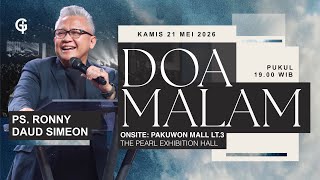 Download lagu Ibadah DOA MALAM GSJS - Ps. Ronny Daud Simeon - Pk.19.00 (21 Mei 2026)