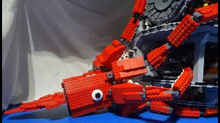 lego Kraken part  2 : The pursuit race