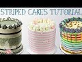 Cake Stripes | 4 Secrets For Perfect Stripes On Cakes