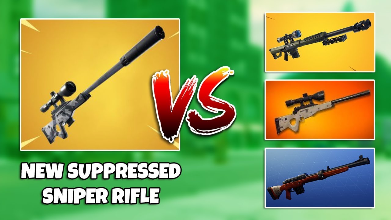 Fortnite - Sniper Rifle (+ Silencer) by VasiaKlimov on DeviantArt