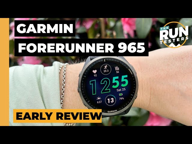 La Garmin Forerunner 965 testée de fond en comble 