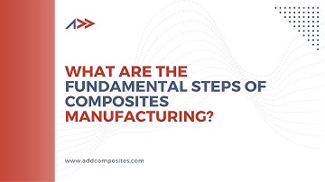 What are the fundamental steps of composites manufacturing?