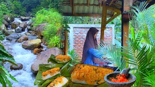 Download Lagu Hidup di Desa | Masak nasi bakar ayam suwir kemangi untuk bekal, liburan sebelum puasa MP3