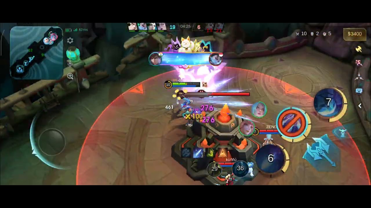 Gusion Savage in brawl. intense damage.#mobilelegends.#mobalegends5v5 