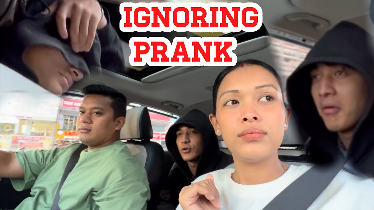 Ignoring prank on Akash 🤣 || his reaction 😡|| Varsha Thapa