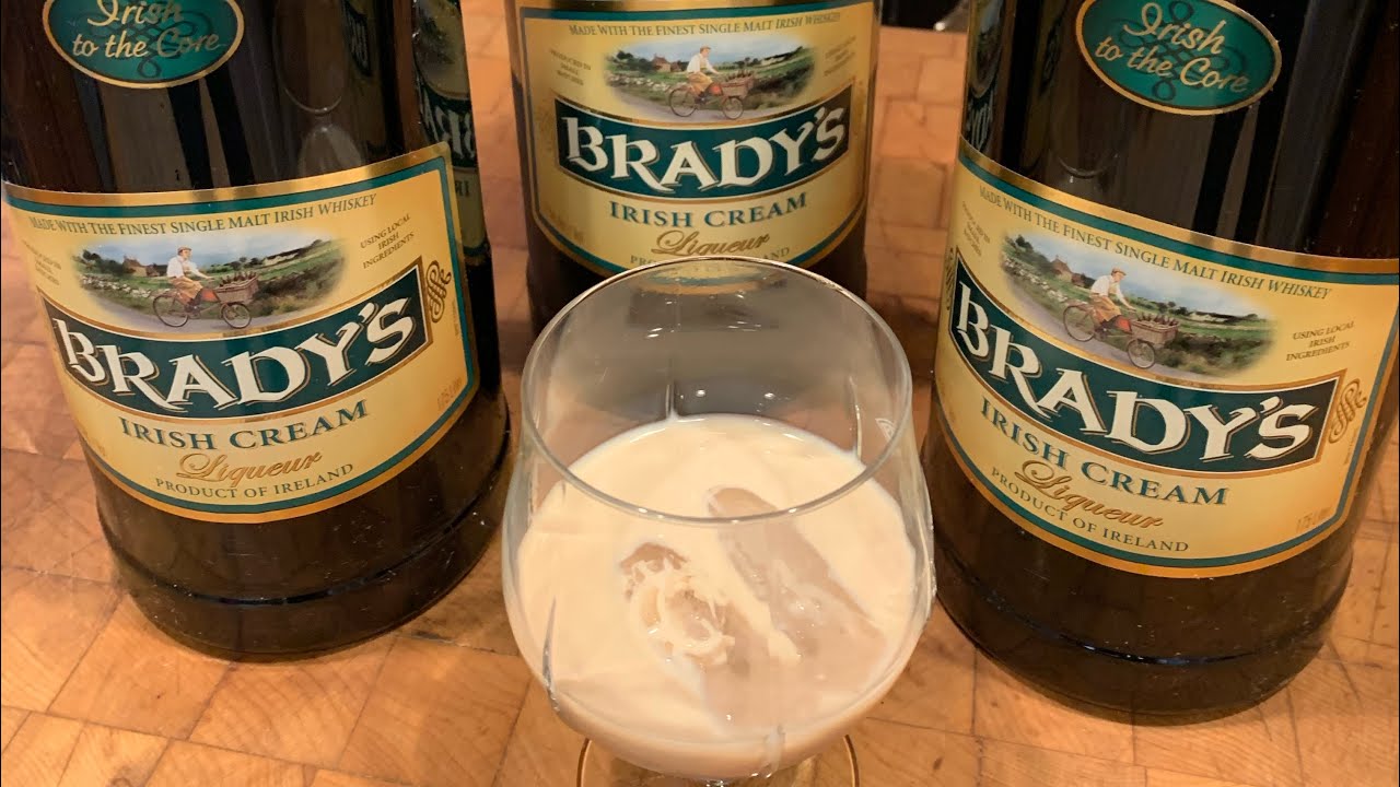 Best Irish cream? Brady’s Irish Cream liquor review YouTube