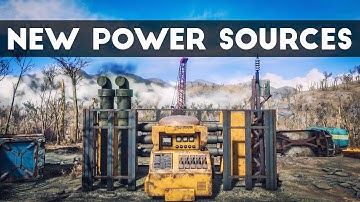 Fallout 4 - 30 Second Mods #27 | ALTERNATE POWER SOURCES!!