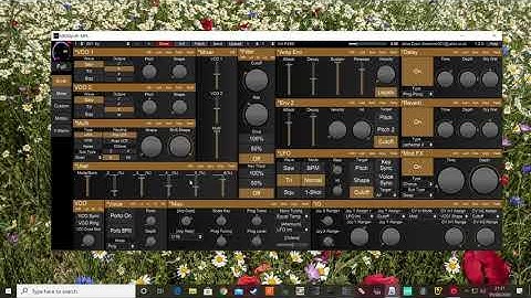 Minilogue XD live session edit using MIDISynth-MPL editor for Minilogue xd
