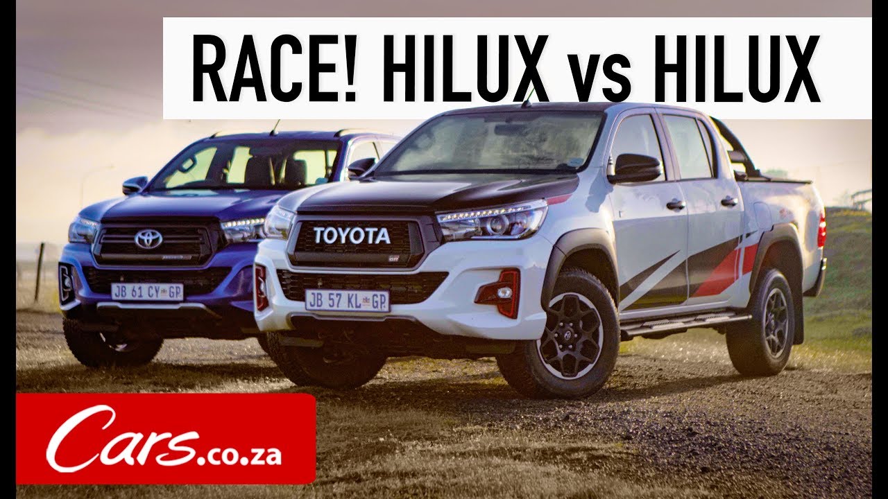 Race Toyota Hilux Gr Sport Vs Hilux Legend 50 Offroad Shootout