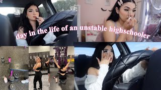 day in my life as high-school senior (a disaster)