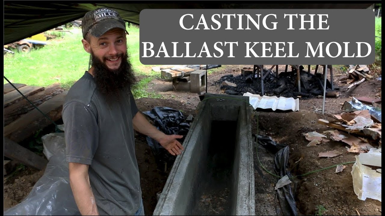 Acorn to Arabella - Journey of a Wooden Boat - Episode 15:  Casting The Ballast Keel Mold