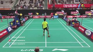 Riyanto Subagja vs Jovi Michael - DJARUM SIRNAS 2019 LIVE Gor Satria Purwokerto