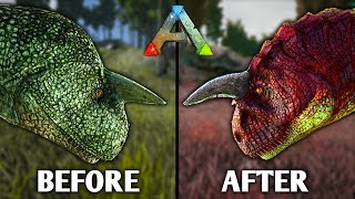 Tlc Carno Vs Old Carno Carnotaurus Tlc Mod Before & After Comparison - Ark Survival Evolved
