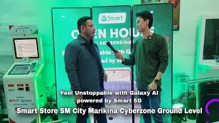 Feel unstoppable with the #GalaxyS24 Series powered by Smart 5G Smart Store SM Marikina Cyberzone