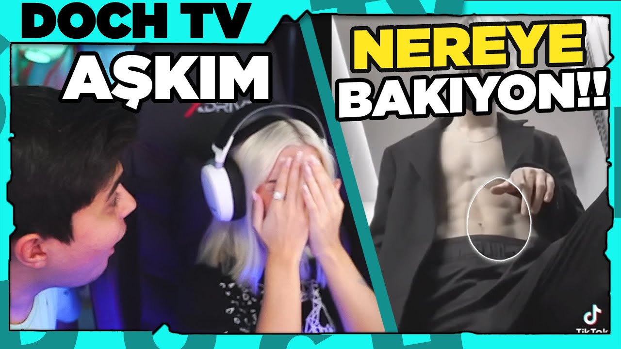 DOCH SEVGİLİSİYLE GÖZ TAKİP CİHAZLI BAKMAMA CHALLENGE YAPIYOR ( BABAMI